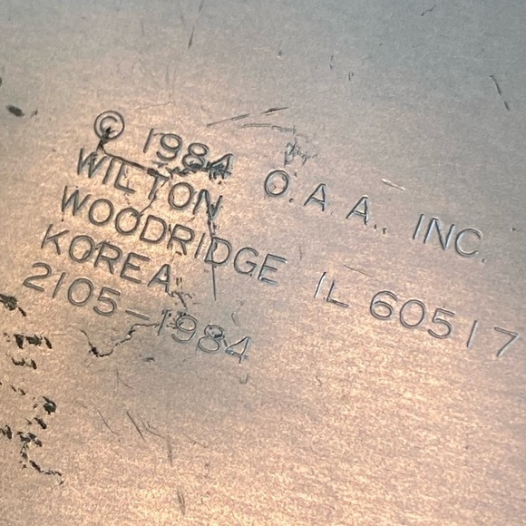 WILTON Vintage Cabbage Patch Kids Cake Pan, 1984 Made in Korea - Picture 10 of 10